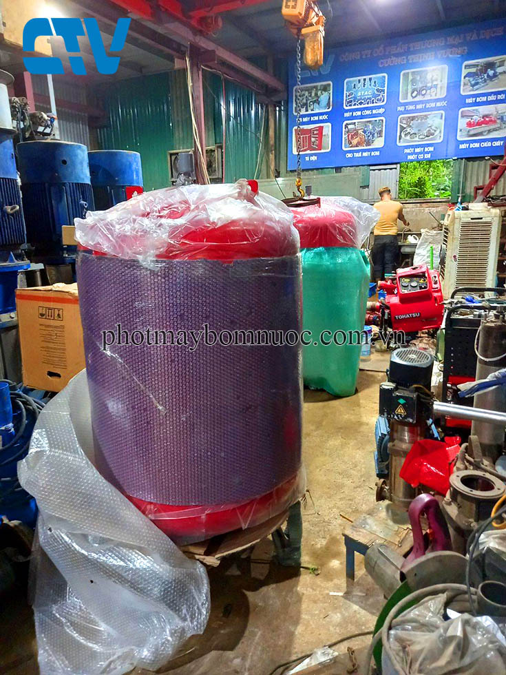 Bình tích áp tăng áp lực chính hãng, giá tốt trên Toàn quốc