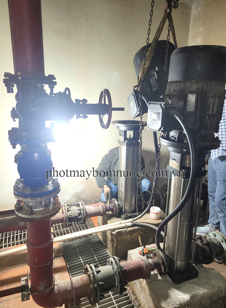 Sửa chữa, bảo dưỡng máy bơm trục đứng Pentax uy tín, chuyên nghiệp tại miền Bắc