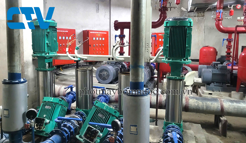 Dịch vụ sửa chữa máy bơm đa tầng cánh Wilo uy tín, chuyên nghiệp
