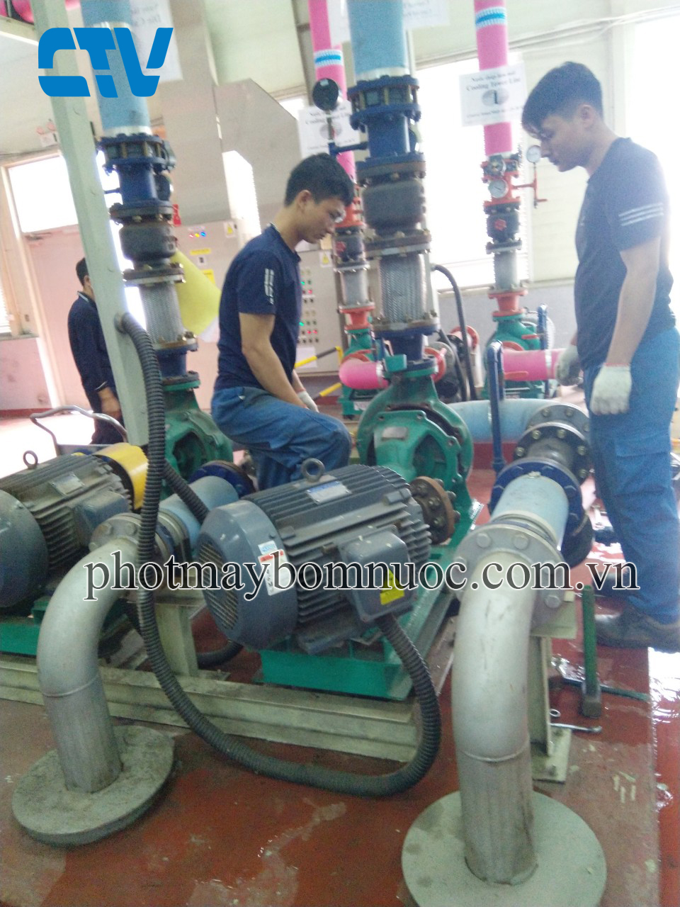 Dịch vụ cung cấp máy bơm công nghiệp tại Thanh Trì, Hà Nội