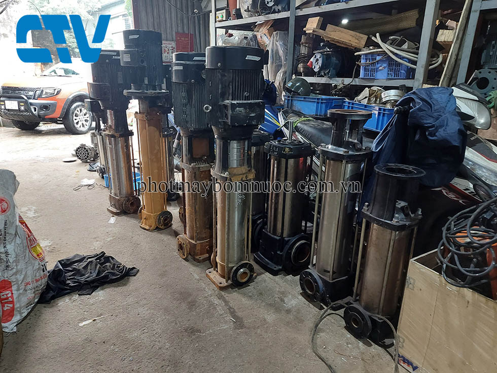 Sửa máy bơm trục đứng tại Hà Nội - Uy tín, chuyên nghiệp